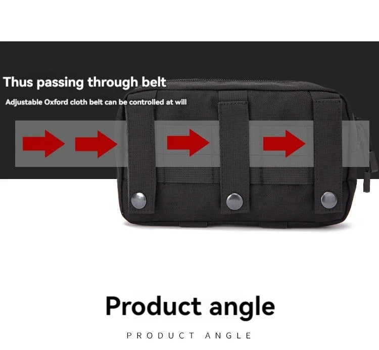 EDC Molle Tactical Pouch Waist Pack Compact Utility Pouches Waist Belt Bag Medical Bags Phone Case Hunting Accessories
