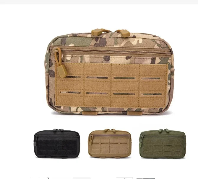 EDC Molle Tactical Pouch Waist Pack Compact Utility Pouches Waist Belt Bag Medical Bags Phone Case Hunting Accessories
