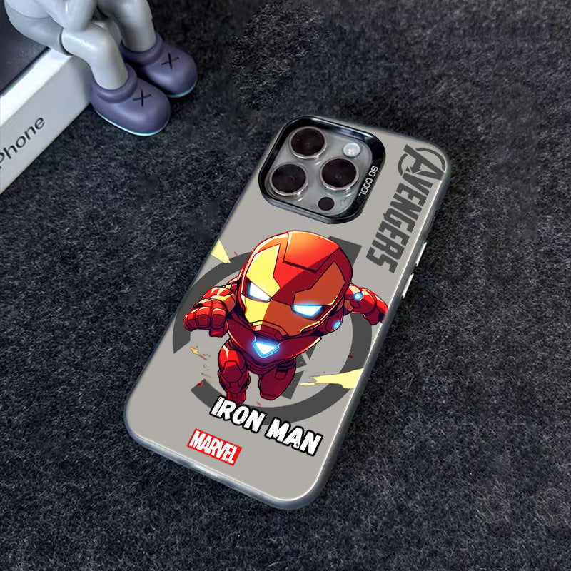 Cartoon iPhone 15 Case - Marvel Spiderman Design